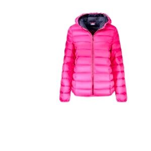 Vibrant Pink Puffer Jacket